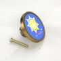 Nursery Knobs Night Time Drawer Door Cupboard Cabinet Handle Available In A Gold, Silver, Black And Antique Gold Base, thumbnail 7 of 9