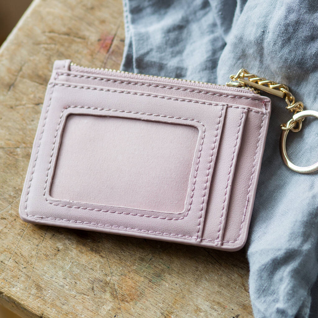Pink Fable Rabbit Card Purse By Home & Glory