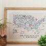 United States Illustrated Map, thumbnail 2 of 5