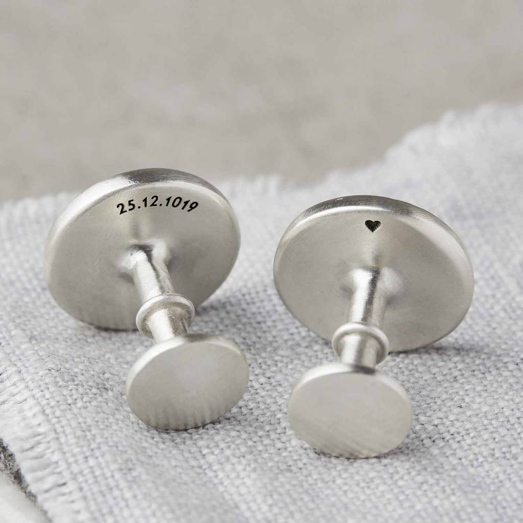 Personalised Sterling Silver Initial Monogram Cufflinks By Sally Clay | www.bagsaleusa.com