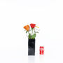Rose Vase Bunch Of Five Handmade Metal Sculptures, thumbnail 3 of 10