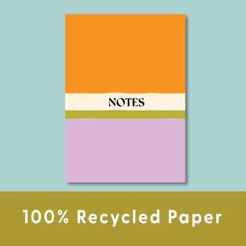 A5 Citrus Colour Block Notebook, 3 of 4