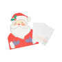 Santa Shaped Napkin With Colour In Placecards, thumbnail 4 of 4