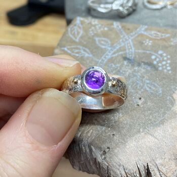 The Heather Amethyst Ring, 2 of 4