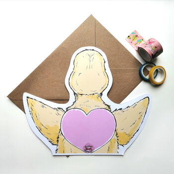 Cute Duckling 'You Quack Me Up' Card, 2 of 4