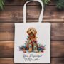 Personalised Labradoodle In Christmas Lights, thumbnail 4 of 8