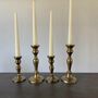 Silver / Bronze Candlesticks Set Of Two, thumbnail 4 of 9