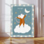 Night Night Mouse Nursery Art Print, thumbnail 1 of 3