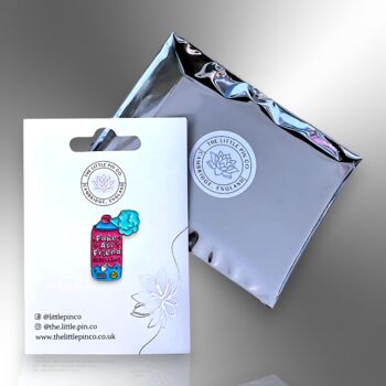 Fake Ass Friend Repellent Spray Can Enamel Pin, 5 of 8