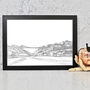 Clifton Suspension Bridge Bristol Landscape Art Print, thumbnail 3 of 10
