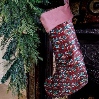 Vintage Personalised Christmas Stocking, 4 of 8