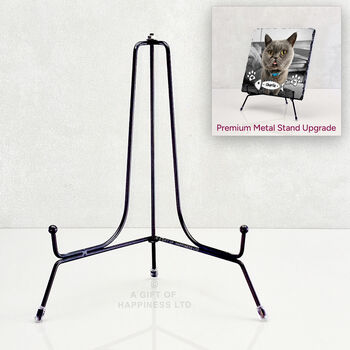 Personalised Cat Photo Slate Gift With Professional Photo Editing For Cat Mums And Dads, 5 of 6