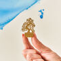 Bonsai Tiny Tree Brass Decorative Ornament, thumbnail 1 of 3