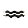 Set Of Two Wave Hair Clips, thumbnail 4 of 9