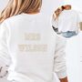 Personalised Mrs Sweatshirt, thumbnail 1 of 2