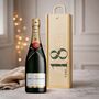 Personalised 18th Birthday Moët And Chandon Champagne Gift Set – Luxury Champagne Gift For Her Or Him, 75cl Birthday Present, thumbnail 1 of 7