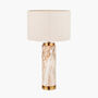 Natural Stone Effect Ceramic Tall Table Lamp, thumbnail 3 of 7