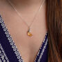 Citrine November Birthstone Necklace, thumbnail 2 of 11