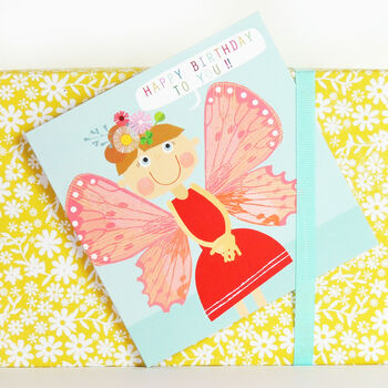 Happy Birthday Butterfly Card, 3 of 5