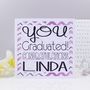 Personalised 'Congratulations' Graduation Card, thumbnail 5 of 7
