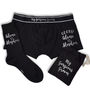 Personalised Groom's Date And Names Underwear Gift Set, thumbnail 10 of 11