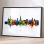 Bury Skyline Cityscape Art Print, thumbnail 1 of 12