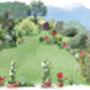 Personalised Garden Illustrated Print, thumbnail 6 of 9