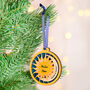 Personalised Couples Celestial Tree Decoration, thumbnail 1 of 5