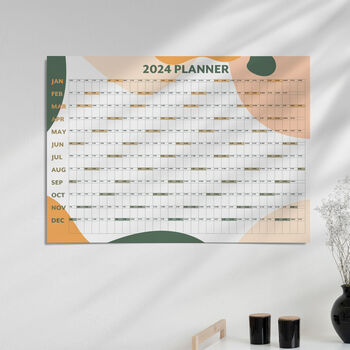 2024 Year Wall Planner | Whole Year Calendar, 3 of 7