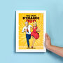 Personalised Cartoon Portrait Print For Couples, thumbnail 6 of 6