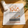 Personalised 80th Birthday Gift 1946 Handkerchief Pair, thumbnail 10 of 12