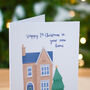 First Christmas In Your New Home Card, thumbnail 3 of 4
