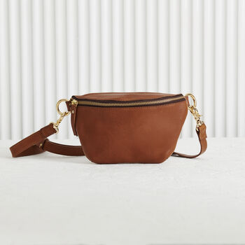 Personalised Luxury Leather Sling Bag, 12 of 12