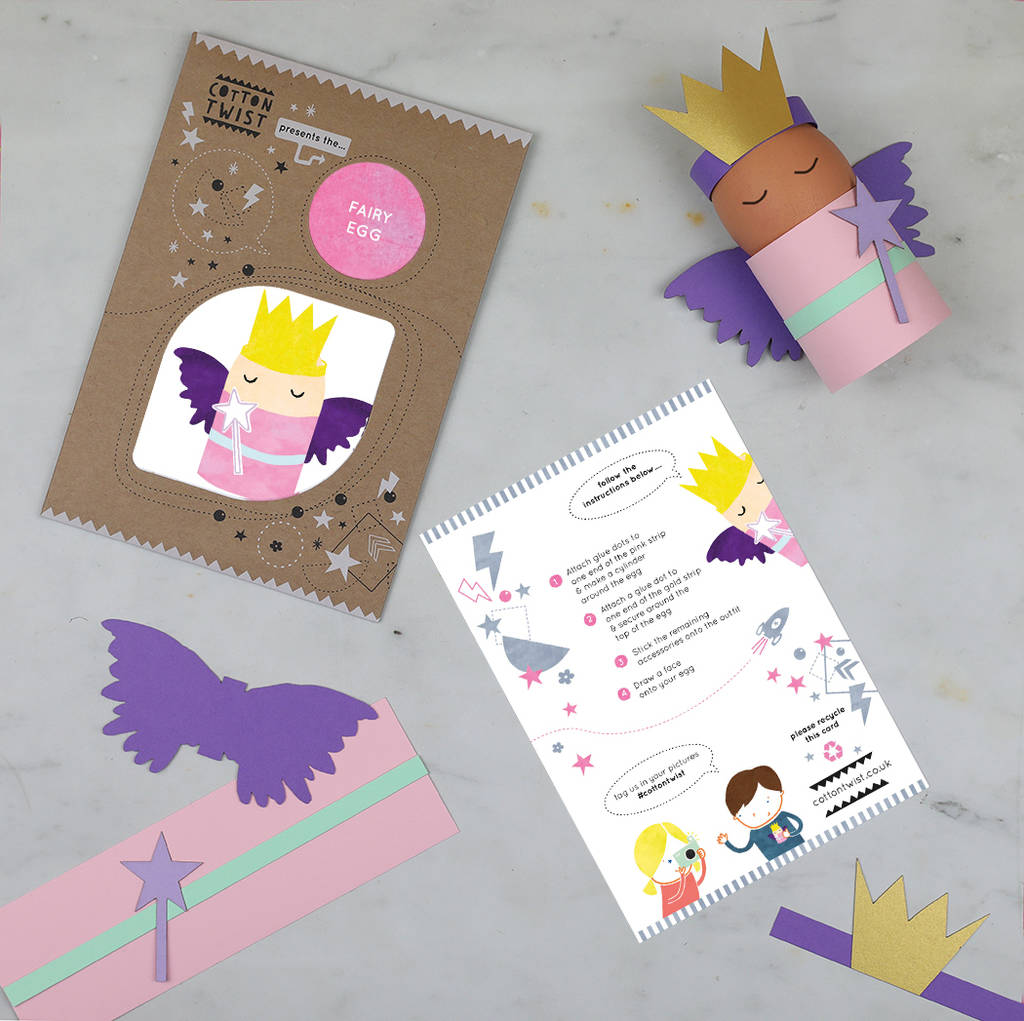 Image of Make Your Own Fairy Egg Character