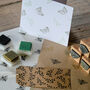 Butterfly And Bee Stamp Set, thumbnail 1 of 3
