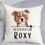 Reserved For Staffie Cushion, thumbnail 1 of 2