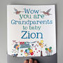 Big Personalised New Grandparents Card, thumbnail 2 of 7