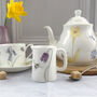 Bee And Spring Flowers Bone China Afternoon Teaset, thumbnail 5 of 10