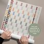 Personalised Wall Planner | 2026 Year Calendar, thumbnail 4 of 6
