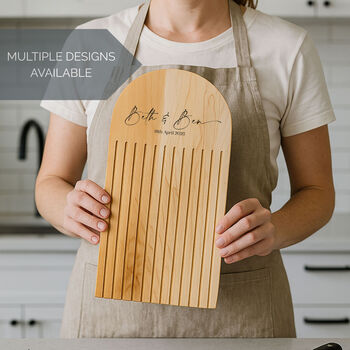 Personalised Bread And Cheese Board In Various Fonts, 2 of 12