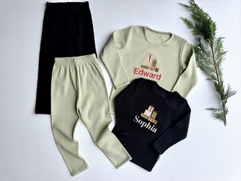 10 Designs Christmas Family Matching Loungewear Pyjamas Personalized Clothing Christmas Gift, 3 of 12