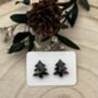 Christmas Tree Earring Studs, thumbnail 1 of 3