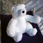 My Eco Polar Bear Soft Toy, thumbnail 2 of 3