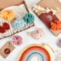 Make Your Own Vintage Macrame Rainbow Craft Kit, thumbnail 2 of 8