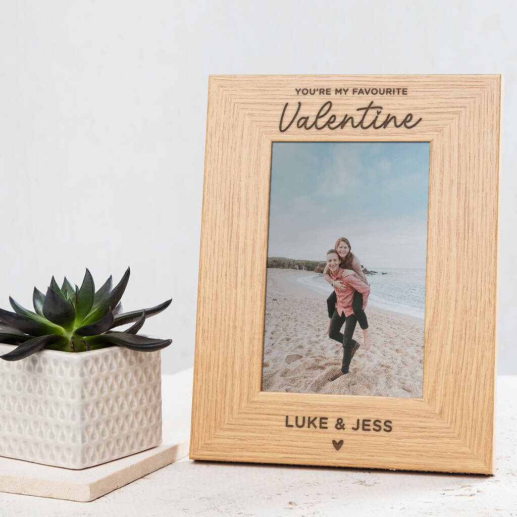 Personalised Photo Frame For Valentine's Day By Dust and Things