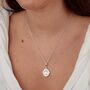 Sterling Silver Iris Goddess Of Communication Necklace, thumbnail 4 of 7