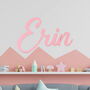 Personalised 70cm Kids Wall Name Sign For Bedroom Nursery Decor, thumbnail 3 of 6