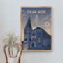 Oran Mor Glasgow Travel Poster Art Print, thumbnail 5 of 8