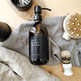 Personalised Pump Amber Bottle For Toiletries, thumbnail 2 of 6