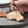Personalised Leather New Car Keyring, thumbnail 3 of 5